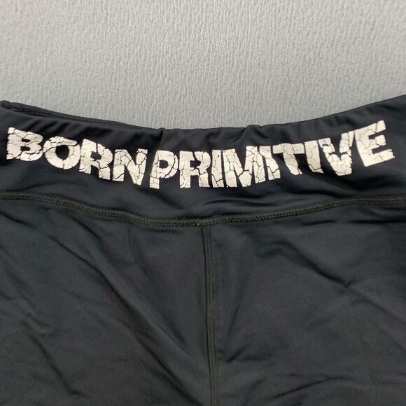 Born Primitive Women Snatch Shorts Size Medium Black Padded - Picture 11 of 12